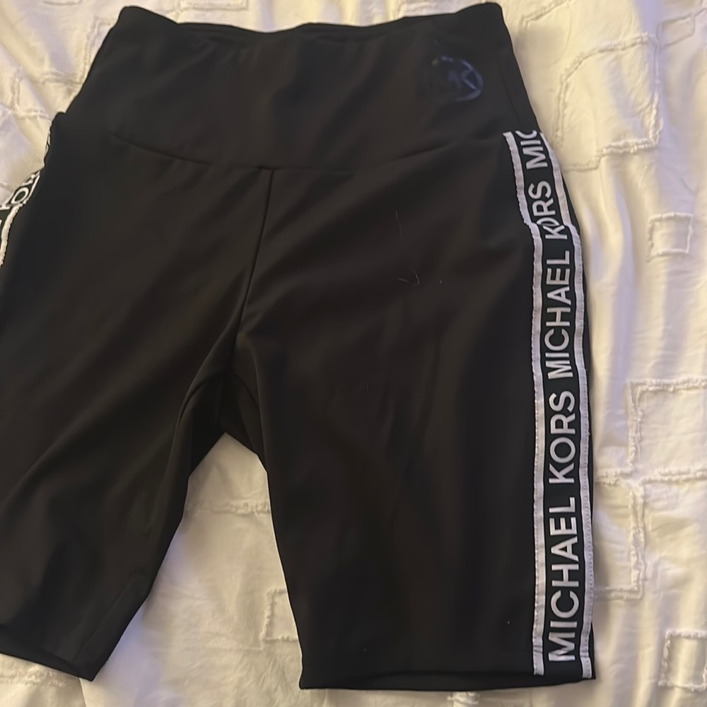 Michael Kors biker short, black size medium